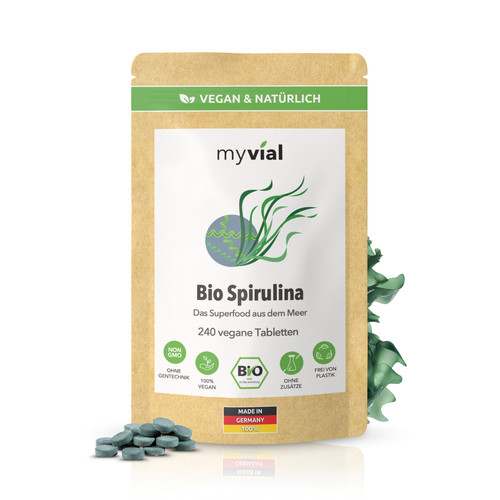 Bio spirulina tabletten - spirulina,