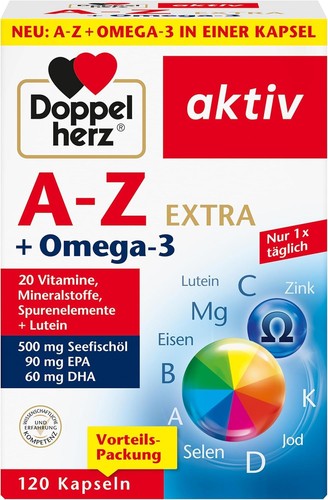 Doppelherz omega 3 extra - omega-3,