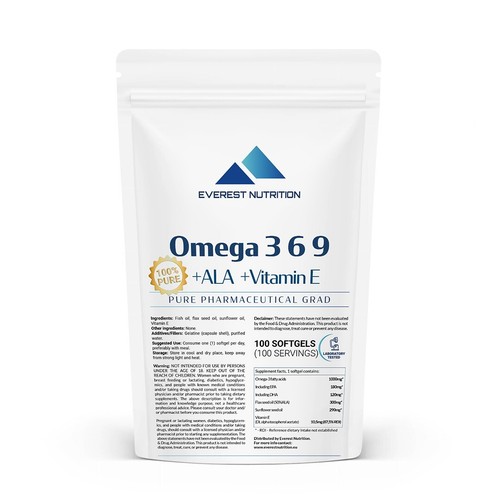 Omega 1000 mg - 3-6-9, kapseln