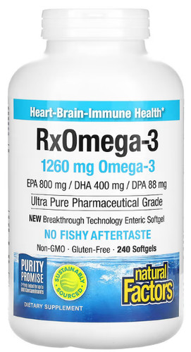 Natural factors omega 3 - rx, omega-3