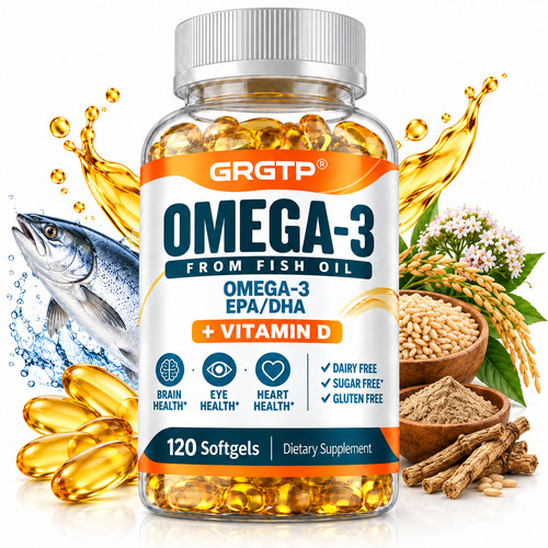 Omega fish softgels oil - fish,