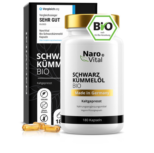 Bio schwarzkümmelöl kapseln - bio,