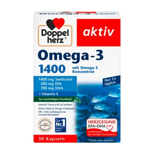 Doppelherz omega 1400 - omega-3,