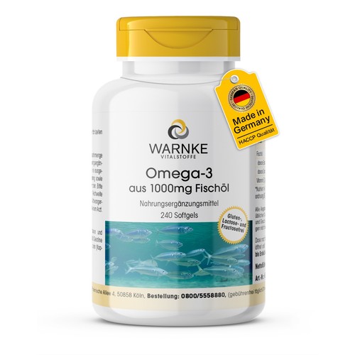 Omega aus 1000mg fischöl - fischöl,