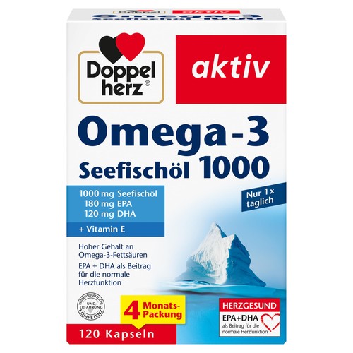 Doppelherz omega seefischöl - doppelherz, omega-3