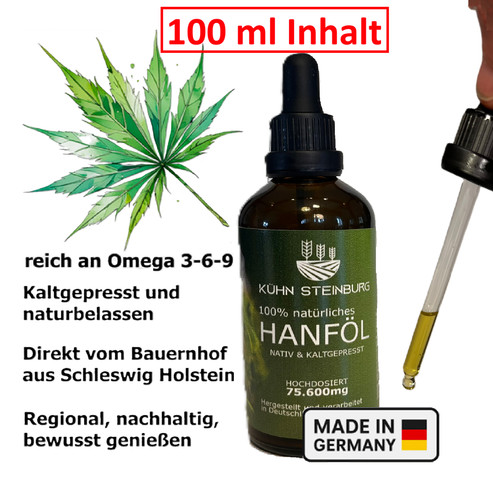 100ml hanföl 75600mg - hanföl,