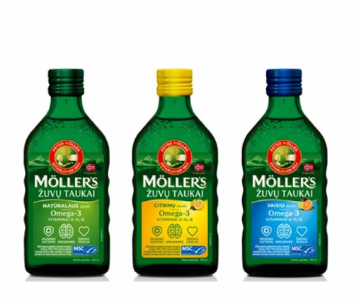Möller omega lebertran - omega-3,
