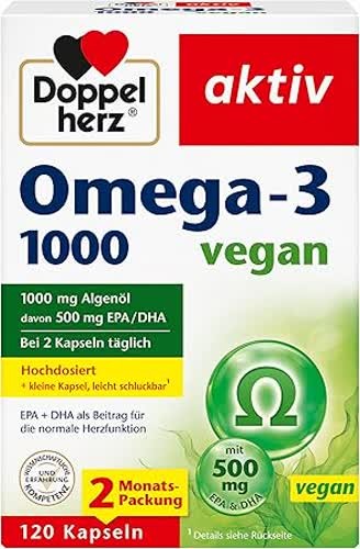 Doppelherz omega 1000 - 1000, vegan