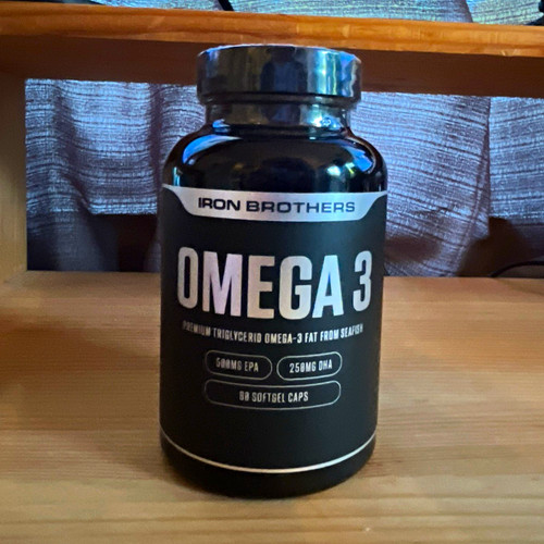 Iron brothers omega softgel - iron, 3