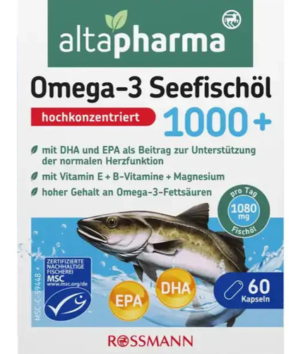 Omega fischöl 1000 - fischöl,